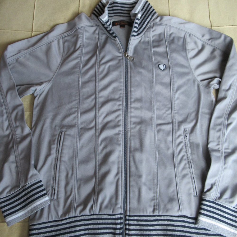 Ben Sherman grey track jacket M